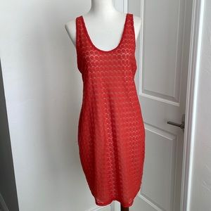 NWT Sanctuary crochet tank lined dress